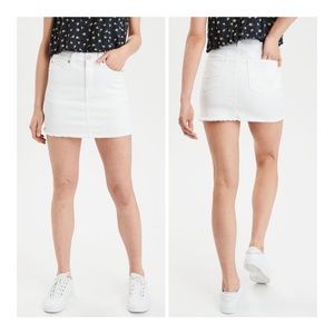 American Eagle High Rise Mini Jean Skirt/Sz:6/NWT